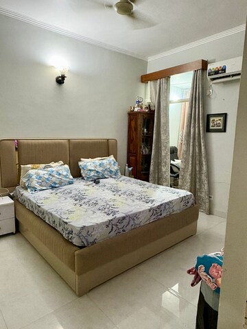 Bedroom in 4 BHK Apartment at Uninav Bliss, Raj Nagar Extension – for Rent
