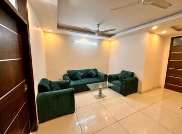 Living Room in 2 BHK Builder Floor at Chattarpur – for Rent