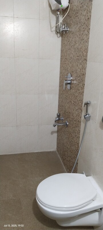 Bathroom in 2 BHK Apartment at Lodha Crown Taloja Quality Homes, Dombivli East – for Rent