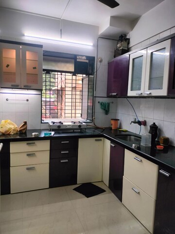 Kitchen in 1 BHK Apartment at Jeevan CHS Panch Pakhadi, Panch Pakhadi – for Rent