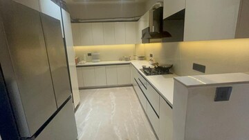Kitchen in 3 BHK Builder Floor at Ansal Sushant Apartments, Sushant Lok I – for Sale