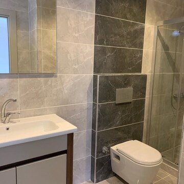 Bathroom in 2 BHK Apartment at Goregaon East – for Rent
