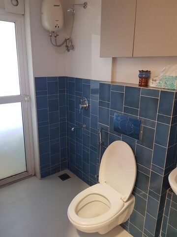 Bathroom in 2 BHK Apartment at Lodha Amara, Kolshet Road – for Rent