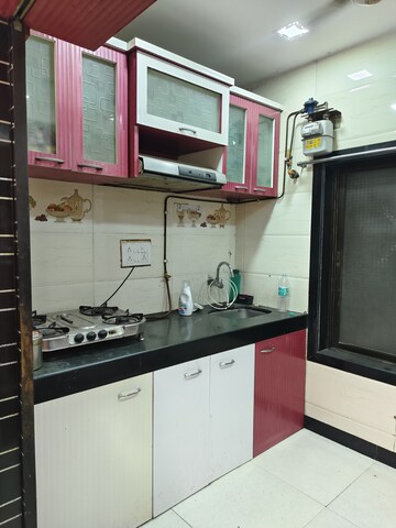 Kitchen in 1 BHK Apartment at Nagari Niwara CHS, Goregaon East – for Rent