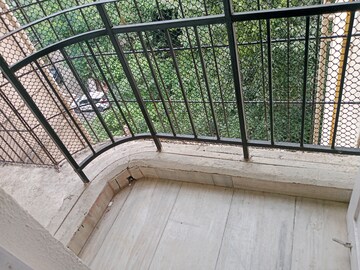 Balcony in 1 BHK Apartment at Lok Upvan Apartment Phase 2, Vasant Vihar – for Rent