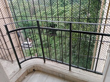 Balcony in 1 BHK Apartment at Lok Upvan Apartment Phase 2, Vasant Vihar – for Rent