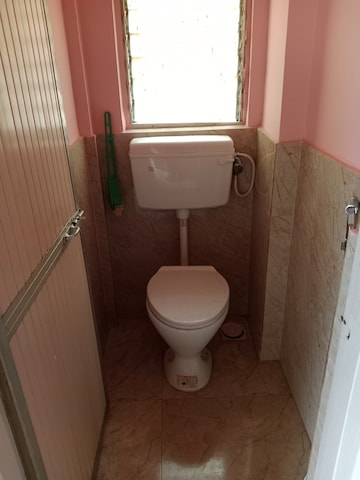 Bathroom in 1 BHK Apartment at Lok Upvan Apartment Phase 2, Vasant Vihar – for Rent