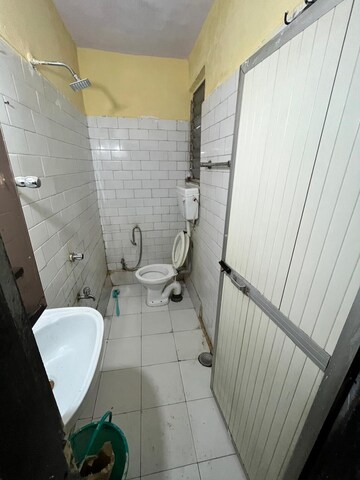 Bathroom in 2 BHK Apartment at Sector 16 Kopar Khairane – for Rent