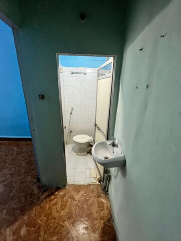 Bathroom in 2 BHK Apartment at Sector 16 Kopar Khairane – for Rent