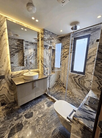 Attached Bathroom in 2 BHK Builder Floor at Chanakyapuri – for Rent
