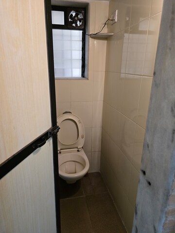 Bathroom in 2 BHK Apartment at Sahayog Complex, Manpada – for Rent