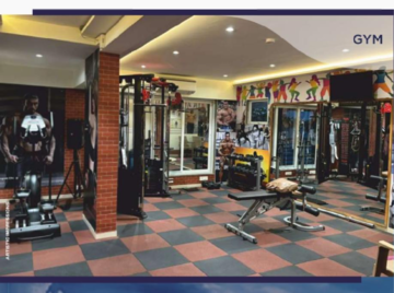 Gym in 3 BHK Apartment at Zee Sadguru, Hanuman Road – for Sale