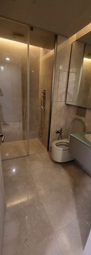 Bathroom in 3 BHK Apartment at Omkar Alta Monte, Malad East – for Sale