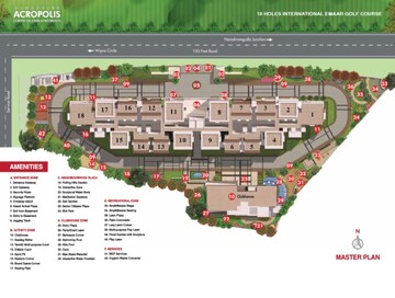 2 BHK Apartment For Rent in Sumadhura Acropolis, Gachibowli