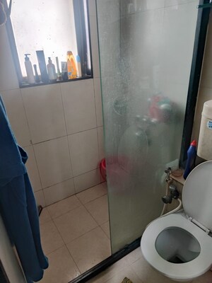 Bathroom in 2 BHK Apartment at Sadguru Complex I, Goregaon East – for Sale