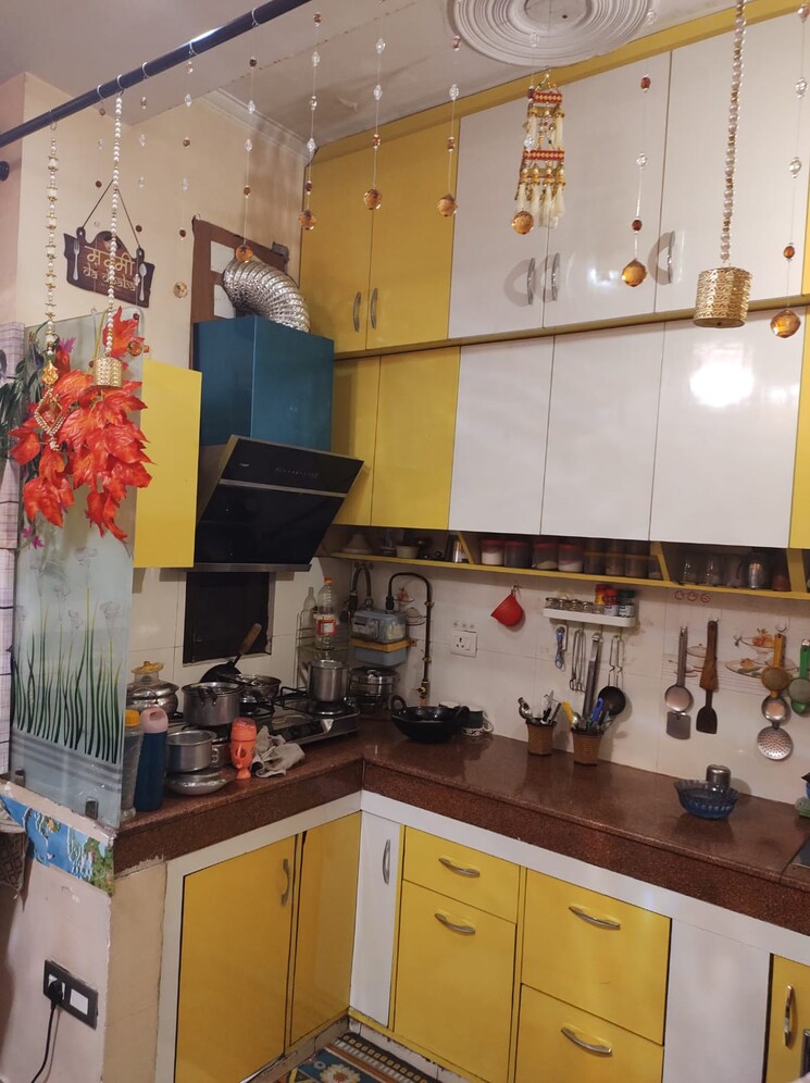 Kitchen, vaishali sector 5 3 Bedroom 1370 Sq.Ft. Builder Floor In Vaishali Sector 5 Ghaziabad 8951834