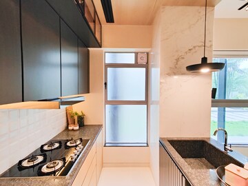 Kitchen in 2 BHK Apartment at Kalpataru Primera, Kolshet Road – for Sale