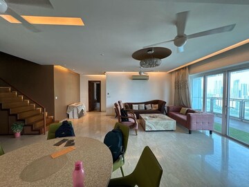 Living Room in 4 BHK Apartment at S D The Imperial Edge, Tardeo – for Sale
