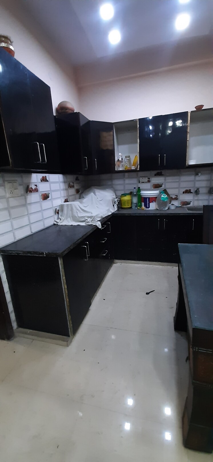 Kitchen, land-craft-golf-links-villa 3 Bedroom 100 Sq.Yd. Builder Floor In Pandav Nagar Ghaziabad 8951773