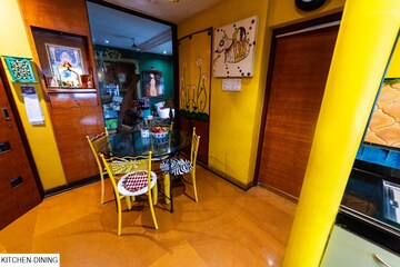 Living Room in 4 BHK Apartment at Payal CHS Varsova, Versova – for Rent