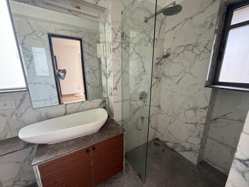 Bathroom in 3 BHK Apartment at Man Shanti Sadan, Bandra West – for Rent