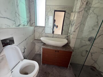 Bathroom in 3 BHK Apartment at Man Shanti Sadan, Bandra West – for Rent
