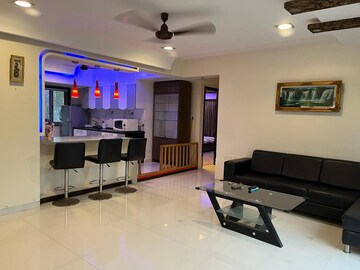 Living Room in 3 BHK Apartment at L Amour Apartment, Bandra West – for Rent