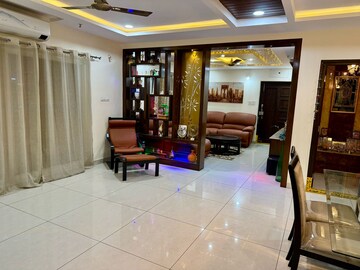 Living Room in 3 BHK Apartment at Lansum Etania, Gachibowli – for Rent