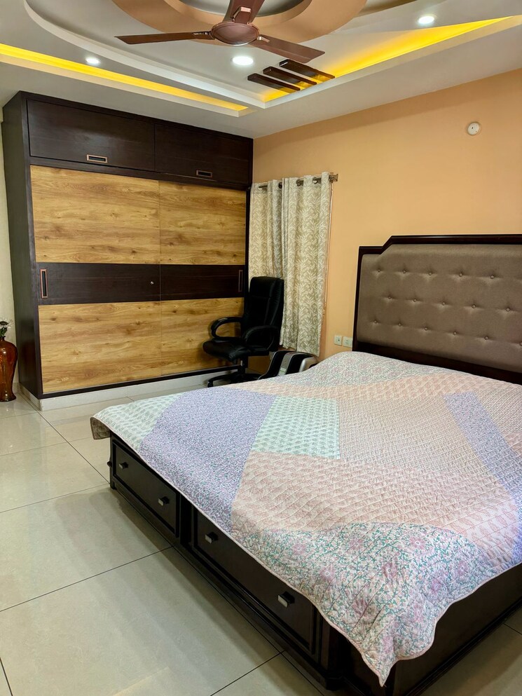 Bedroom, lansum-etania 3 Bedroom 2450 Sq.Ft. Apartment In Gachibowli Hyderabad 8951876