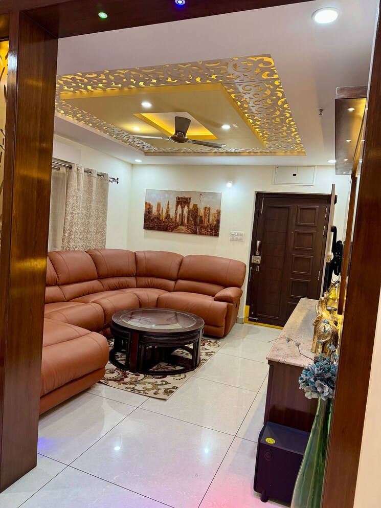 Living Room, lansum-etania 3 Bedroom 2450 Sq.Ft. Apartment In Gachibowli Hyderabad 8951876