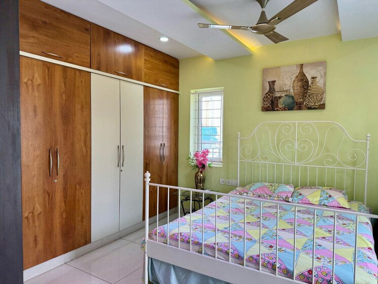 Bedroom, lansum-etania 3 Bedroom 2450 Sq.Ft. Apartment In Gachibowli Hyderabad 8951876