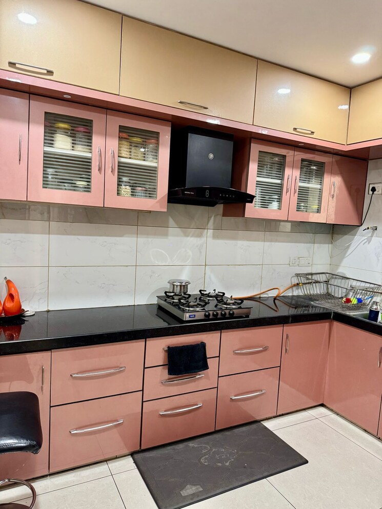 Kitchen, lansum-etania 3 Bedroom 2450 Sq.Ft. Apartment In Gachibowli Hyderabad 8951876