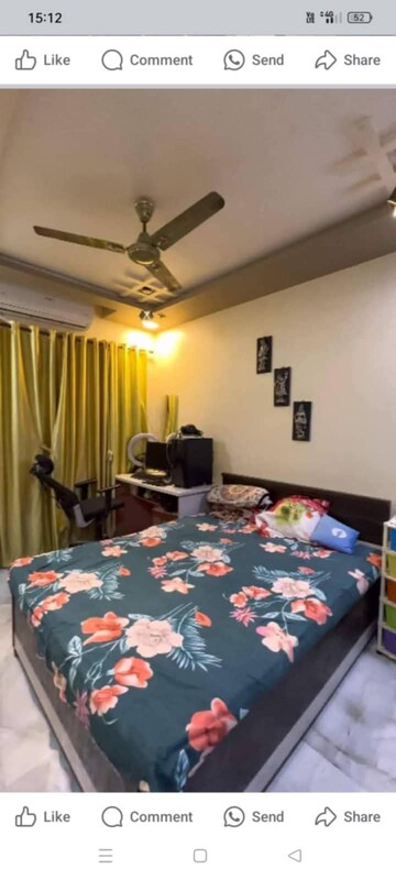 Bedroom in 3 BHK Apartment at Neelgiri Apartment Belapur, Cbd Belapur – for Rent