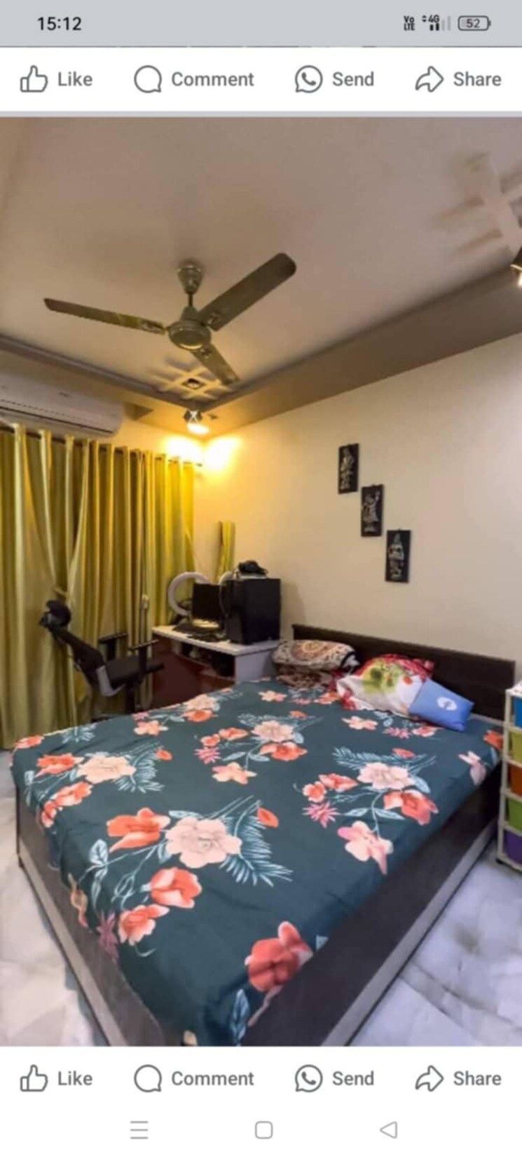 Bedroom, neelgiri-apartment-belapur 3 Bedroom 1020 Sq.Ft. Apartment In Cbd Belapur Navi Mumbai 8951970