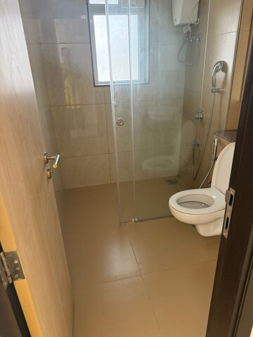 Bathroom in 3 BHK Apartment at L&T Emerald Isle, Powai – for Rent
