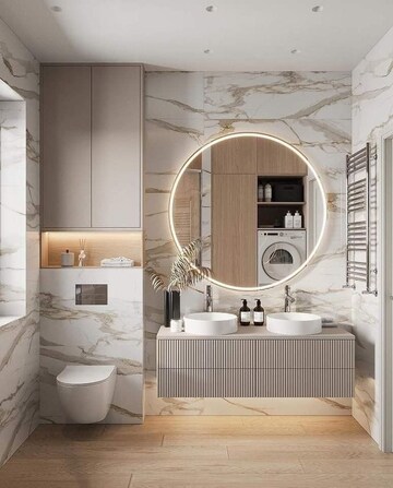 Bathroom in 4 BHK Independent House at Turner Road – for Sale