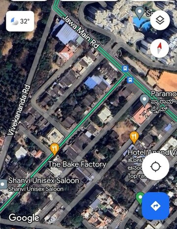  Industrial Plot – Map Location View at Yadavagiri - for Sale