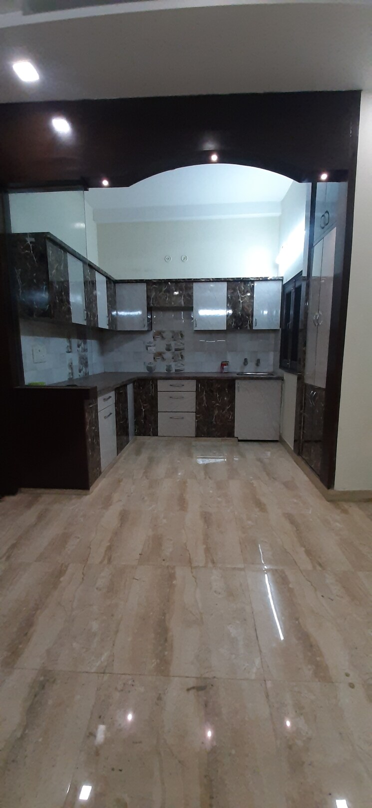 Kitchen, land-craft-golf-links-villa 3 Bedroom 100 Sq.Yd. Builder Floor In Pandav Nagar Ghaziabad 8952029