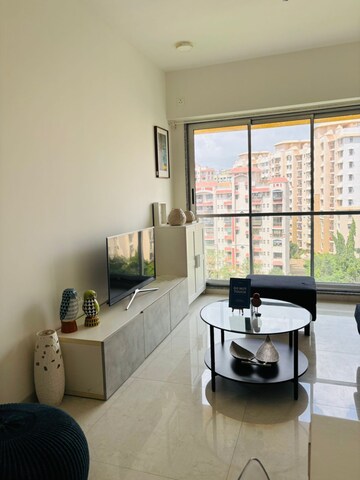 Living Room in 1 BHK Apartment at Naman Premier, Marol – for Sale