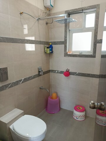 Bathroom in 3 BHK Apartment at Aditya Nisarg Palms, Bavdhan – for Rent