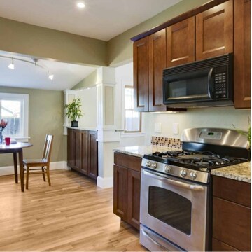 Kitchen in 2 BHK Builder Floor at Shreem Shree Krishna, Powai – for Sale