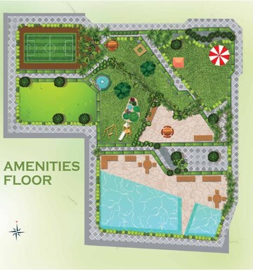 Master Plan in 2 BHK Builder Floor at Shreem Shree Krishna, Powai – for Sale