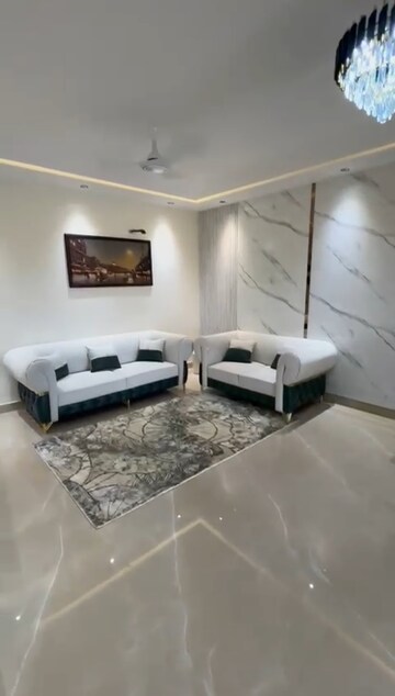 Living Room in 3 BHK Builder Floor at Amolik Aster Woods, Sector 98 – for Sale