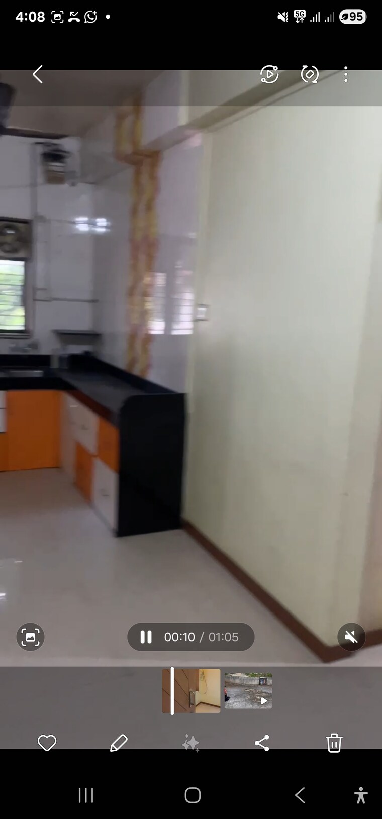 Kitchen, mahesh-society 2 Bedroom 900 Sq.Ft. Apartment In Bibwewadi Pune 8952150