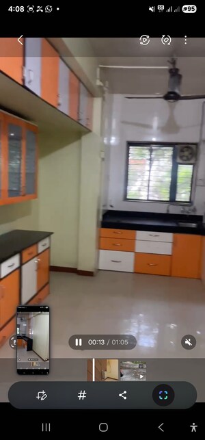 Kitchen in 2 BHK Apartment at Mahesh Society, Bibwewadi – for Sale