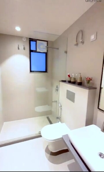 Bathroom in 3.5 BHK Apartment at Gandhi Path – for Sale