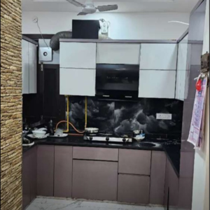 Kitchen in 3 BHK Builder Floor at New Industrial Township 1 – for Sale