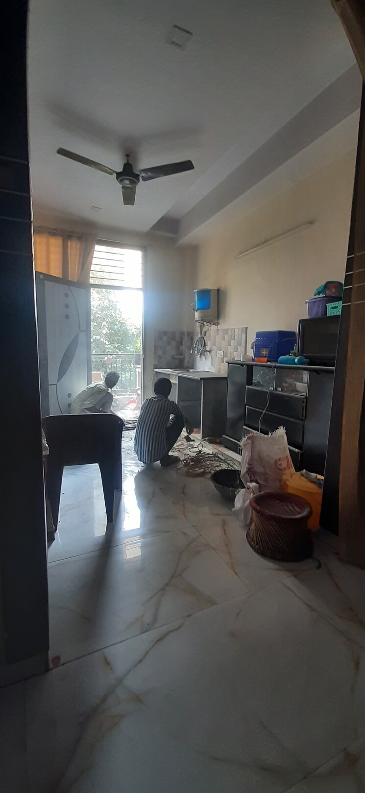 Living Room, land-craft-golf-links-villa 3 Bedroom 120 Sq.Yd. Builder Floor In Pandav Nagar Ghaziabad 8952200