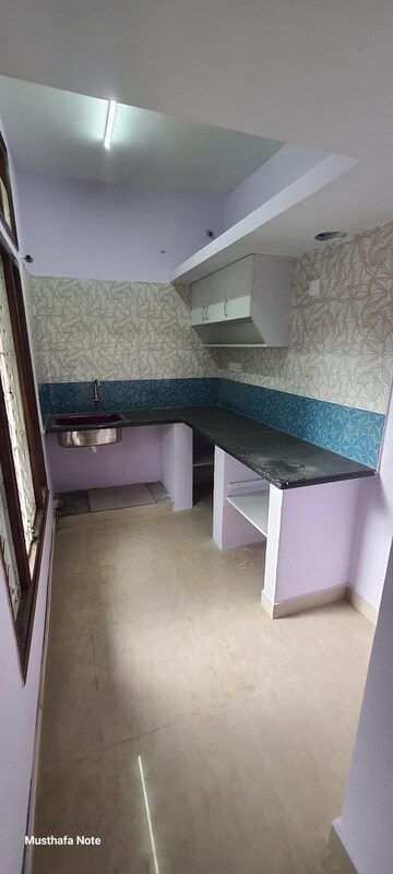 Kitchen in 3 BHK Builder Floor at Rt Nagar – for Rent