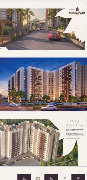 3 BHK Apartment For Sale in Choice Goodwill Metropolis West